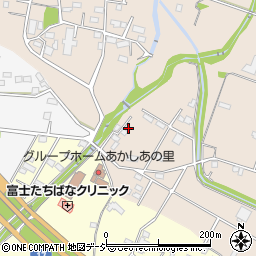 群馬県前橋市富士見町原之郷565-6周辺の地図