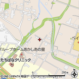 群馬県前橋市富士見町原之郷596周辺の地図