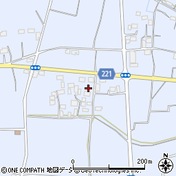 栃木県栃木市都賀町家中3631周辺の地図