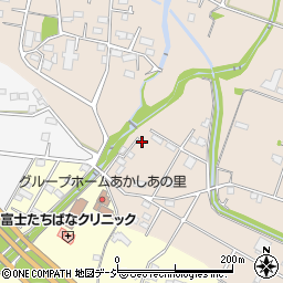 群馬県前橋市富士見町原之郷565-4周辺の地図