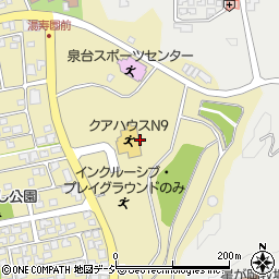 石川県能美市泉台町東周辺の地図