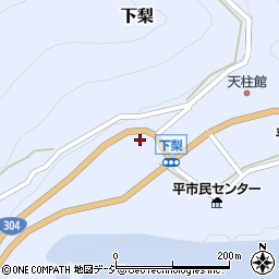 富山県南砺市下梨1124周辺の地図