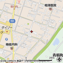群馬県前橋市富士見町原之郷745周辺の地図