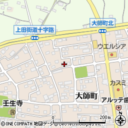 栃木県下都賀郡壬生町大師町6-17周辺の地図