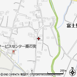 群馬県前橋市富士見町時沢302周辺の地図