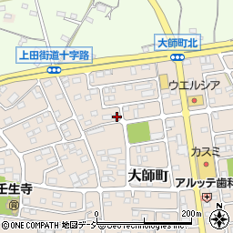 栃木県下都賀郡壬生町大師町6-15周辺の地図
