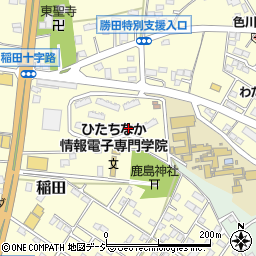 稲田アパート周辺の地図
