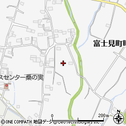 群馬県前橋市富士見町時沢266周辺の地図