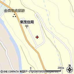 岐阜県飛騨市神岡町東茂住383周辺の地図