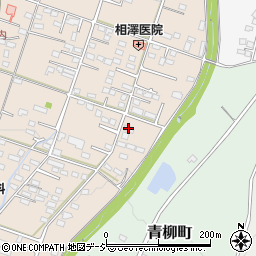 群馬県前橋市富士見町原之郷788周辺の地図