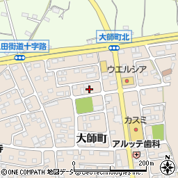 栃木県下都賀郡壬生町大師町25-10周辺の地図