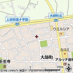 栃木県下都賀郡壬生町大師町6-13周辺の地図