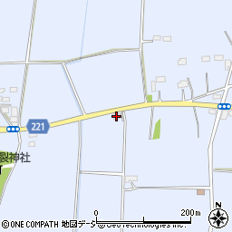 栃木県栃木市都賀町家中3928周辺の地図