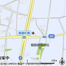 栃木県栃木市都賀町家中4058周辺の地図