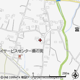 群馬県前橋市富士見町時沢306周辺の地図
