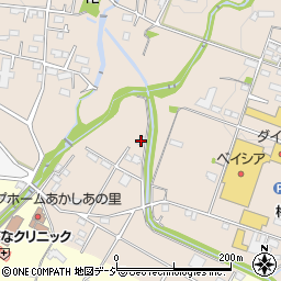 群馬県前橋市富士見町原之郷592周辺の地図