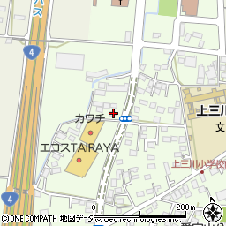 栃木県河内郡上三川町上三川4643-2周辺の地図