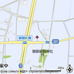 栃木県栃木市都賀町家中4058-1周辺の地図