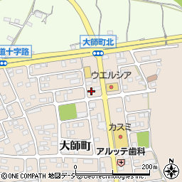 栃木県下都賀郡壬生町大師町22-12周辺の地図