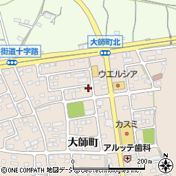 栃木県下都賀郡壬生町大師町25-6周辺の地図