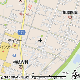 群馬県前橋市富士見町原之郷702周辺の地図