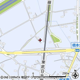 栃木県栃木市都賀町家中5524-8周辺の地図