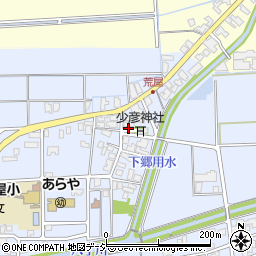石川県小松市荒屋町甲周辺の地図