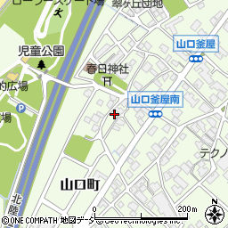 石川県能美市山口町ヘ周辺の地図