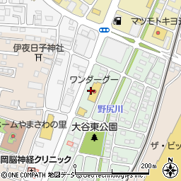 栃木県真岡市大谷新町18周辺の地図