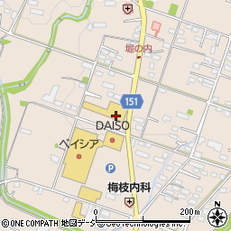 群馬県前橋市富士見町原之郷952周辺の地図