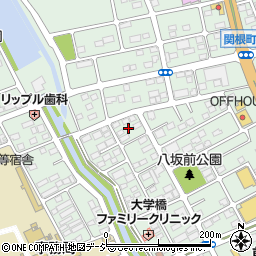 群馬県前橋市関根町2丁目17周辺の地図