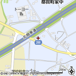 栃木県栃木市都賀町家中5686周辺の地図