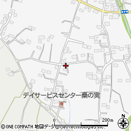 群馬県前橋市富士見町時沢369-1周辺の地図