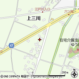 栃木県河内郡上三川町上三川1976周辺の地図