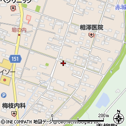 群馬県前橋市富士見町原之郷742周辺の地図