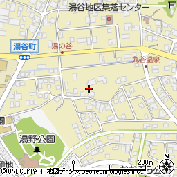 石川県能美市湯谷町レ周辺の地図