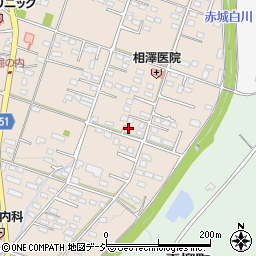 群馬県前橋市富士見町原之郷740周辺の地図