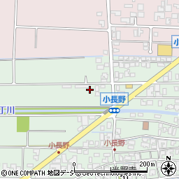 石川県能美市小長野町チ周辺の地図
