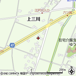 栃木県河内郡上三川町上三川1973周辺の地図