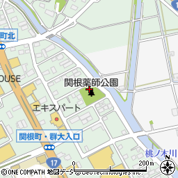 関根町薬師公園周辺の地図