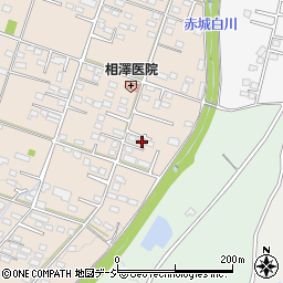 群馬県前橋市富士見町原之郷794-3周辺の地図