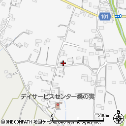 群馬県前橋市富士見町時沢369-6周辺の地図