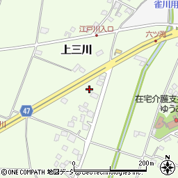 栃木県河内郡上三川町上三川1973-3周辺の地図