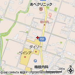 群馬県前橋市富士見町原之郷951周辺の地図