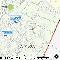 石川県能美市山口町（ニ）周辺の地図