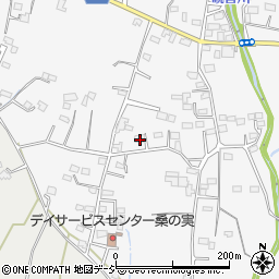 群馬県前橋市富士見町時沢310周辺の地図