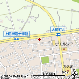 栃木県下都賀郡壬生町大師町23-16周辺の地図