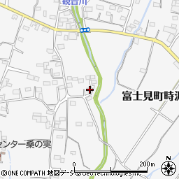 群馬県前橋市富士見町時沢579周辺の地図