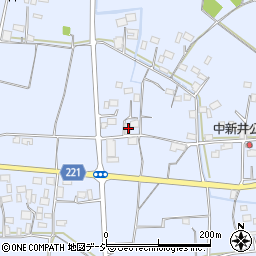 栃木県栃木市都賀町家中3446周辺の地図