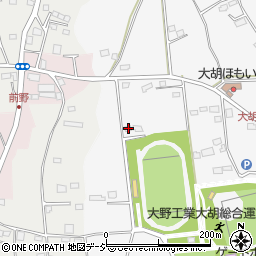 群馬県前橋市堀越町485-26周辺の地図